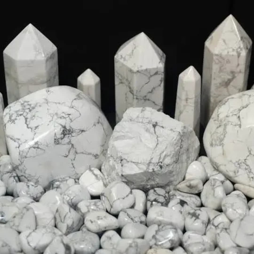 Howlite Blue: Your Guide to Calm, Grounding & Emotional Clarity
