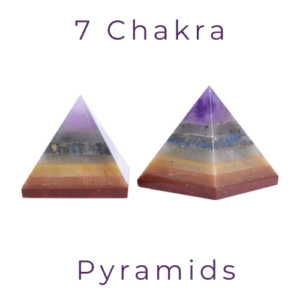 7 Chakra Bonded Pyramids