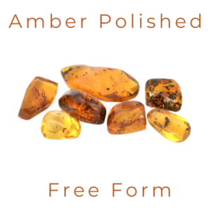 Amber Polished Free Form Yellow
