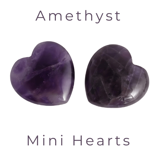 Amethyst Hearts – Mini