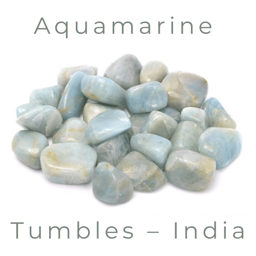 Aquamarine Tumbles – India