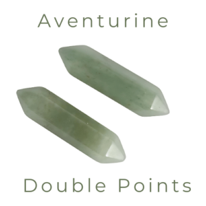Aventurine Green Double Terminated Mini Points