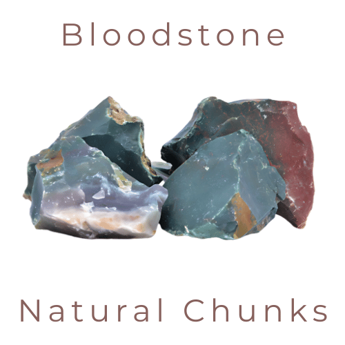 Bloodstone Natural Chunks