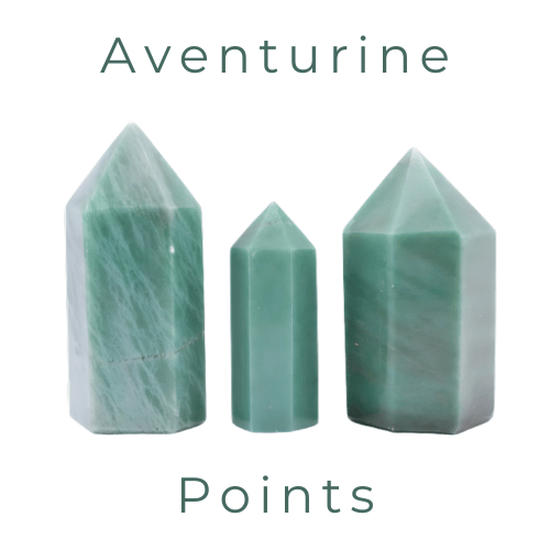 Green Aventurine Points