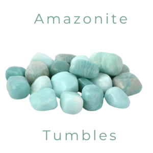 Amazonite Tumbles (250 grams)