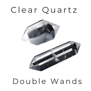 Clear Quartz Double Terminated Wands