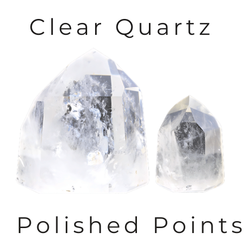 Clear Quartz Polished Points