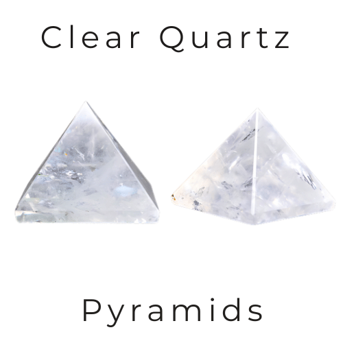Clear Quartz Pyramids