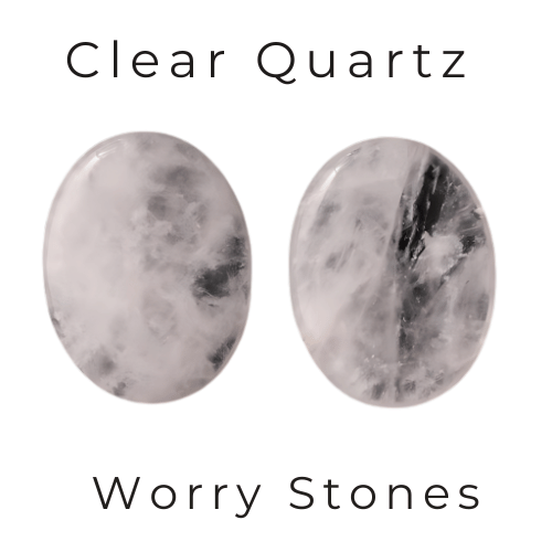 Clear Quartz Worry Stones