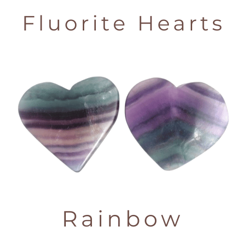 Fluorite Hearts – Rainbow