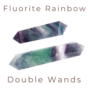 Fluorite Rainbow Double Terminated Wands