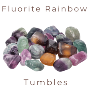 Fluorite Rainbow Tumbles
