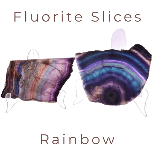 Fluorite Slices – Rainbow